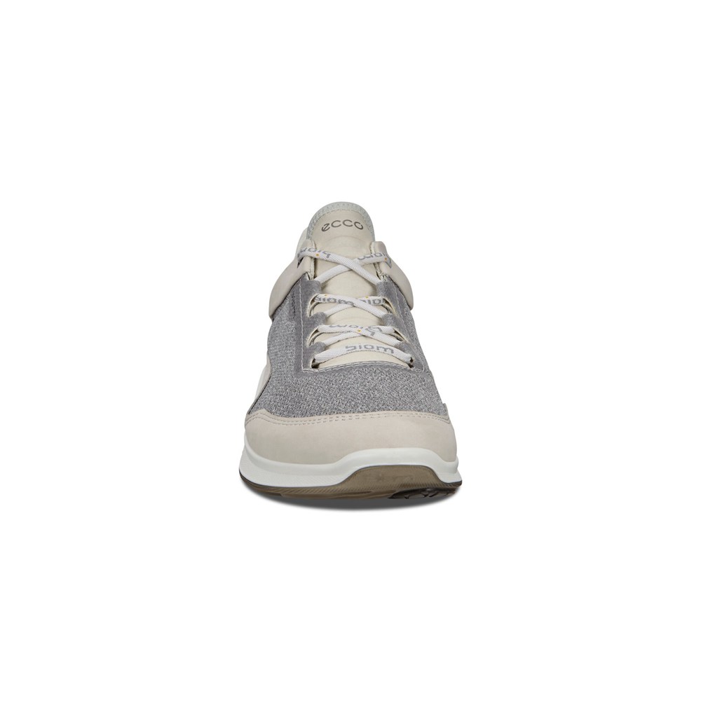 Tenis Outdoor Mujer - ECCO Biom Fjuel - Blancos/Grises - ZCQ610398